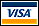 We accept Visa and Master Card